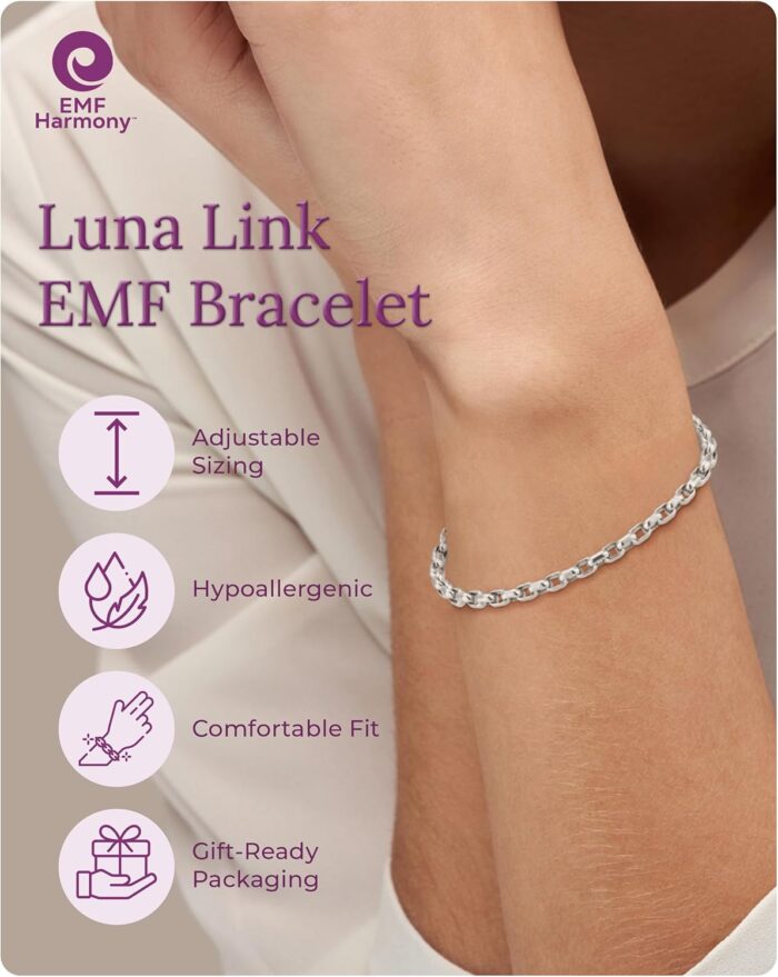1746848705 emf harmony luna silver bracelet – sterling silver or 18k gold vermeil with bioresonance for energy balancing and wellness – adjustable womens jewelry.jpg