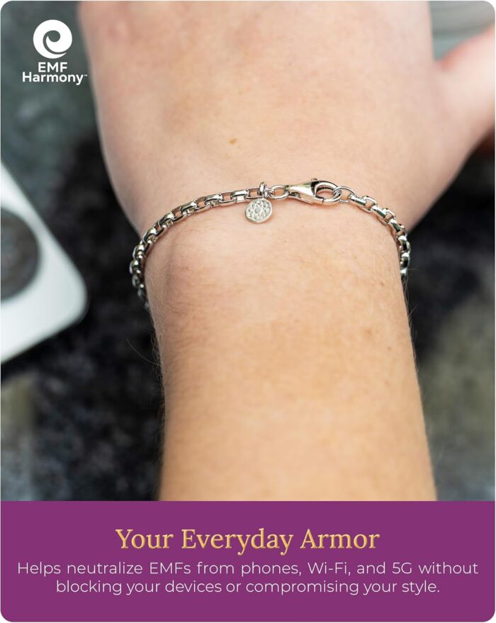 1746848709 emf harmony luna silver bracelet – sterling silver or 18k gold vermeil with bioresonance for energy balancing and wellness – adjustable womens jewelry.jpg