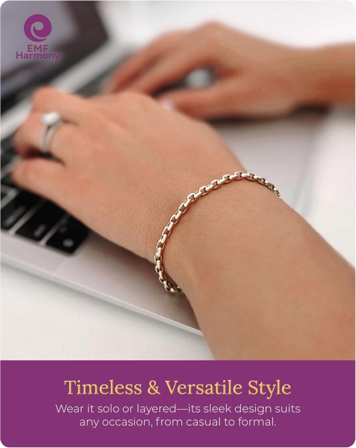 1746848711 emf harmony luna silver bracelet – sterling silver or 18k gold vermeil with bioresonance for energy balancing and wellness – adjustable womens jewelry.jpg
