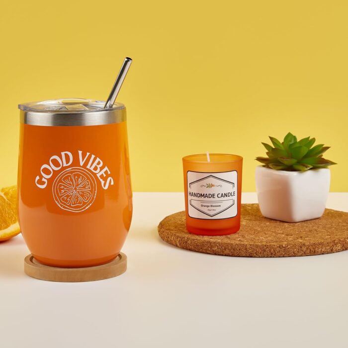 1746849497 sunnywise care package for women designed in usa self care gifts after surgery get well soon orange fruit themed thinking of you 12 oz good vibes tumbler.jpg