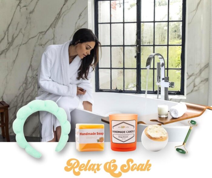 1746849500 sunnywise care package for women designed in usa self care gifts after surgery get well soon orange fruit themed thinking of you 12 oz good vibes tumbler.jpg