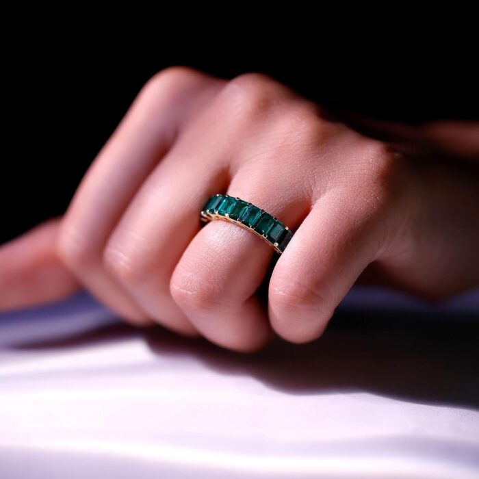 1746855078 certified lab grown emerald full eternity ring for women aaaa quality emerald wedding band ready to gift.jpg