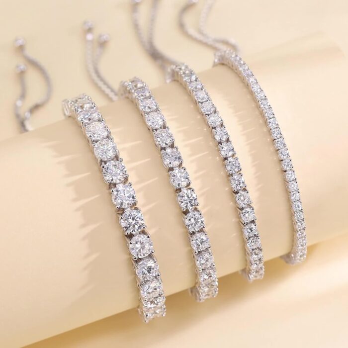 1746857307 1.2ct 12ct cttw moissanite bolo tennis bracelet 2345mm d color vvs1 round cut moissanite adjustable sterling silver bolo simulated diamond bracelets gifts for women.jpg