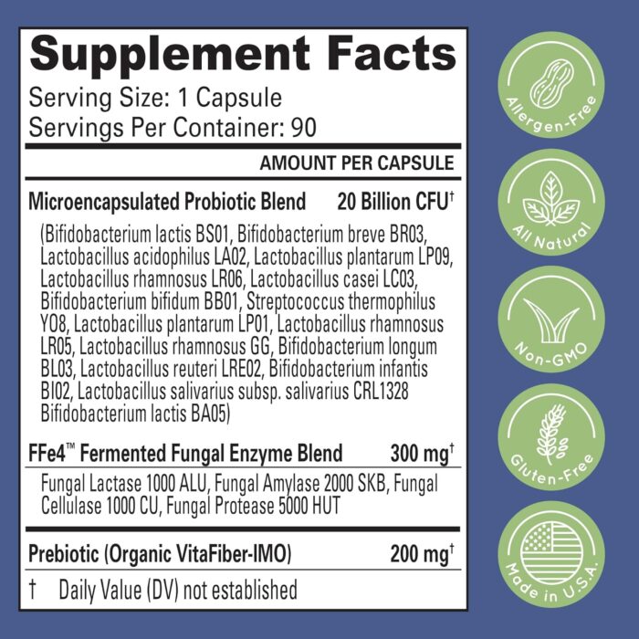 1746859734 triactive biotics advanced care 20 billion cfu probiotics for digestive health immune support supplement microencapsulated probiotics for women men 90 ct capsules.jpg