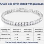 1746861000 never fallen off moissanite tennis bracelet for women men with composite clasp 925 silver plated with white gold chain 6.5 7.5 length.jpg