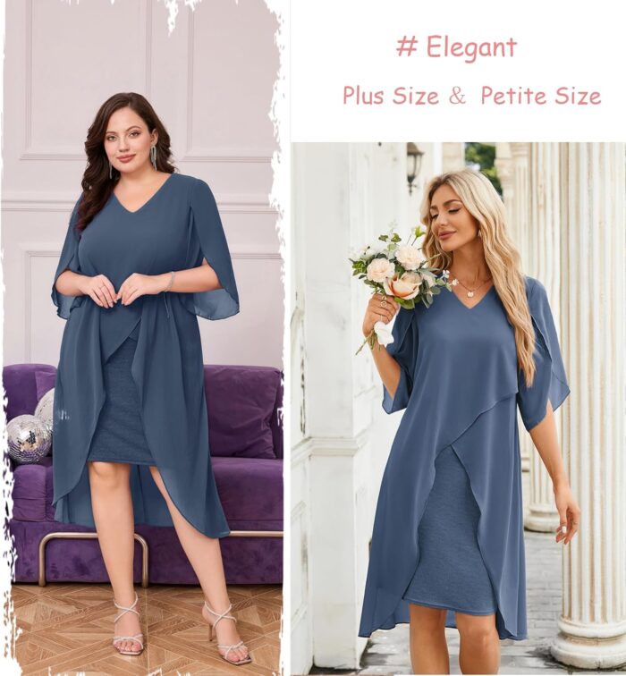 1746861565 hanna nikole womens plus size chiffon cocktail dress ruffle 34 sleeve wedding guest party dresses with high low hem.jpg