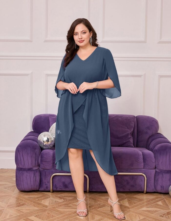 1746861573 hanna nikole womens plus size chiffon cocktail dress ruffle 34 sleeve wedding guest party dresses with high low hem.jpg
