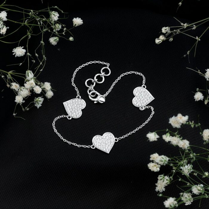1746862582 certified lab grown diamond heart bracelet ef vs quality pave set diamond chain bracelet for women ready to gift.jpg