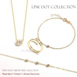 1746864855 carleen 18k solid gold solitaire genuine bezel set small tiny round diamond layered mixed dainty bracelet minimalist delicate fine jewelry for women girls.jpg