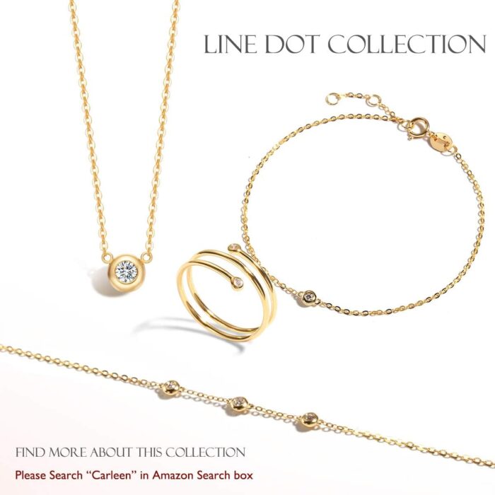 1746864855 carleen 18k solid gold solitaire genuine bezel set small tiny round diamond layered mixed dainty bracelet minimalist delicate fine jewelry for women girls.jpg