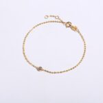 1746864856 carleen 18k solid gold solitaire genuine bezel set small tiny round diamond layered mixed dainty bracelet minimalist delicate fine jewelry for women girls.jpg