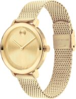1746868393 movado bold evolution 2.0 womens watch swiss quartz movement stainless steel mesh bracelet 3 atm water resistance luxury fashion timepiece for her 34mm.jpg
