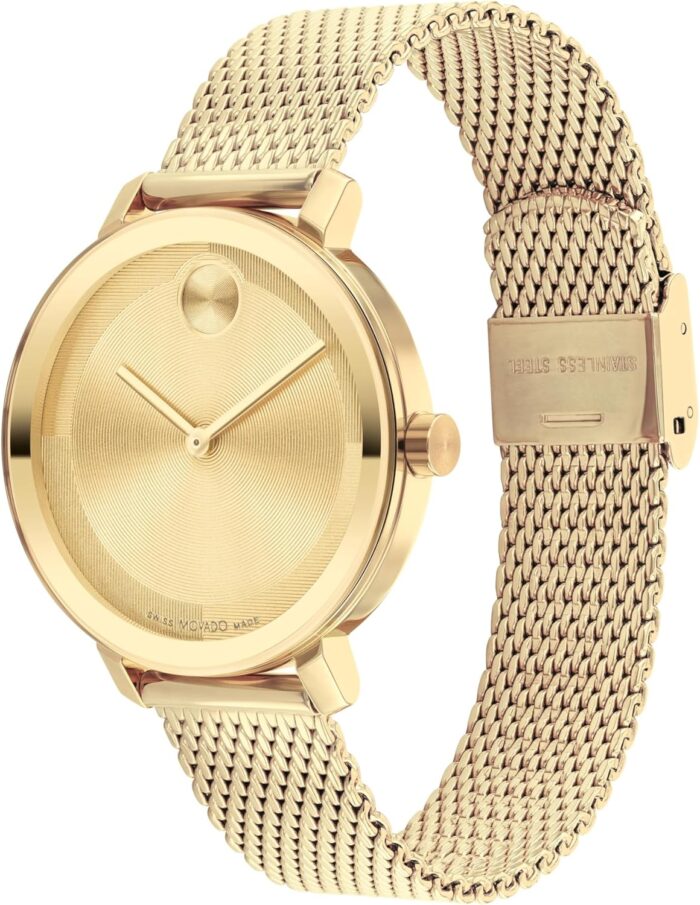 1746868393 movado bold evolution 2.0 womens watch swiss quartz movement stainless steel mesh bracelet 3 atm water resistance luxury fashion timepiece for her 34mm.jpg