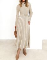 1746869226 zesica womens spring turtleneck long sleeve sweater dress tie waist casual loose ribbed knit a line midi dresses.jpg