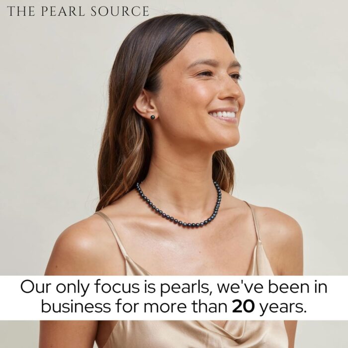 1746870008 the pearl source black japanese akoya real pearl earrings for women 14k gold stud earrings hypoallergenic earrings with genuine cultured pearls pearl gifts for anniversary.jpg