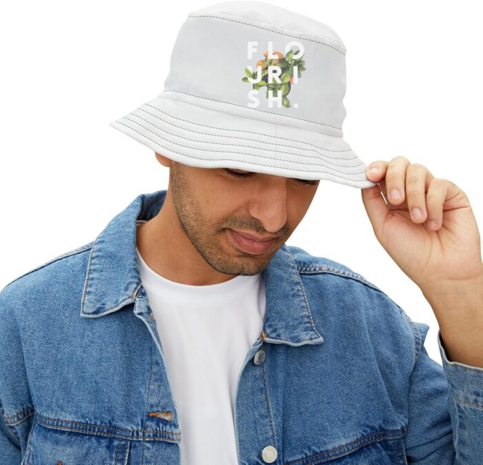 1746877688 8960 flourish redbubble home designer tech lifestyle fashion style bucket hat gift white.jpg
