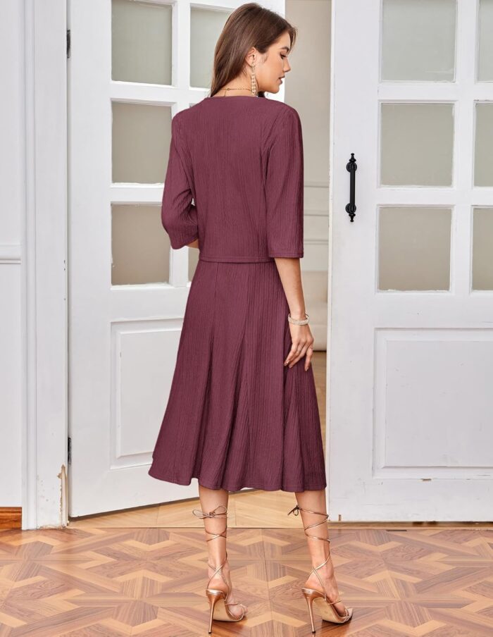1746880731 grace karin 2025 mother of the bride dress with jacket women stretchy lace 2 piece wedding guest dresses.jpg