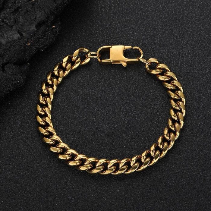 1746889350 18k gold mens bracelet womens bracelet cuban style simple buckle easy to disassemble high end fashion gift.jpg