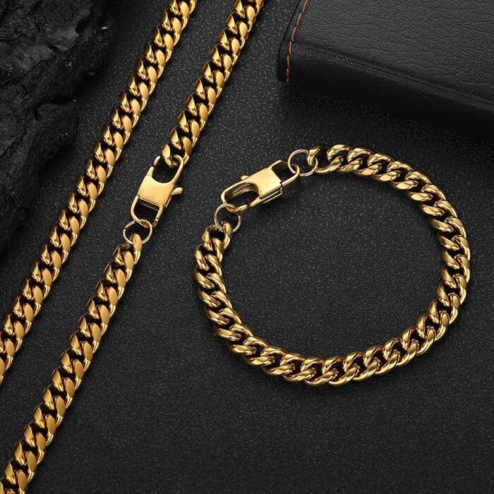 1746889351 18k gold mens bracelet womens bracelet cuban style simple buckle easy to disassemble high end fashion gift.jpg