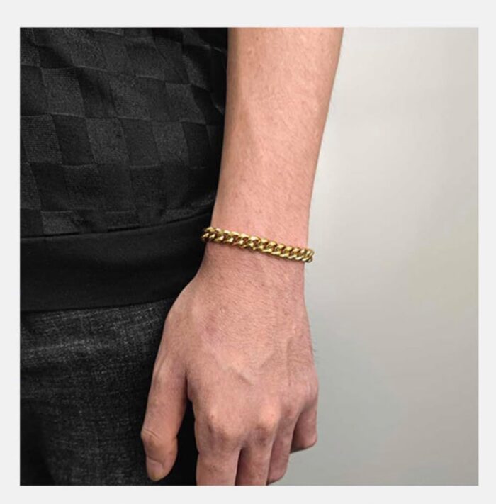 1746889353 18k gold mens bracelet womens bracelet cuban style simple buckle easy to disassemble high end fashion gift.jpg