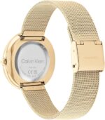 1746890881 calvin klein womens twisted bezel 34mm 2h quartz watch stainless steel bracelet water resistance 30 meters minimalistic style – premium fashion gift for her.jpg
