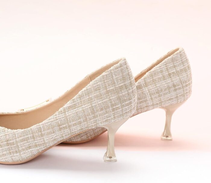 1746891436 c.paravano womens kitten heel pumps pointed toe wedding shoes with metal bucklebreathable soft leather for office attire cocktail partiesdate nights springsummer events.jpg