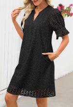 1746892279 merokeety womens 2025 summer short sleeve mini dress v neck ruffle hollow out eyelet lace dresses.jpg