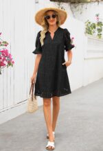 1746892287 merokeety womens 2025 summer short sleeve mini dress v neck ruffle hollow out eyelet lace dresses.jpg