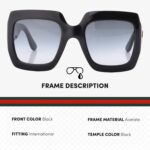 1746893408 gucci gg0053sn designer sunglasses elegant vintage woman rectangular frame eyewear with premium eshades kit epitome of luxury and style.jpg