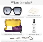 1746893410 gucci gg0053sn designer sunglasses elegant vintage woman rectangular frame eyewear with premium eshades kit epitome of luxury and style.jpg