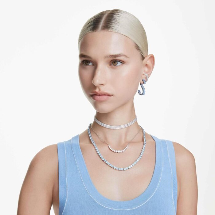 1746897545 swarovski matrix necklace gradient of round cuts clear rhodium finish.jpg