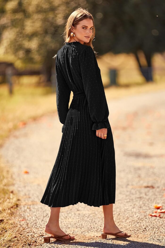 1746899206 prettygarden womens 2025 spring fall midi dress casual long sleeve v neck swiss dot pleated a line flowy dresses.jpg