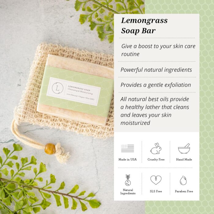 1746904193 lizush lemongrass 6 piece spa gift set for women relaxing self care basket luxury handmade body care items for premium relaxation sending hugs handmade in the usa.jpg