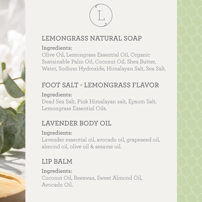 1746904195 lizush lemongrass 6 piece spa gift set for women relaxing self care basket luxury handmade body care items for premium relaxation sending hugs handmade in the usa.jpg