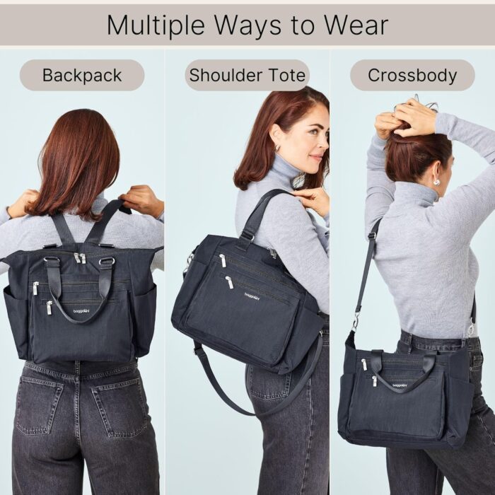 1746911297 baggallini trifecta convertible backpack crossbody tote bag 11x12 lightweight travel bag wrfid phone wristlet.jpg