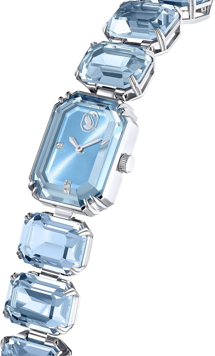 1746917083 swarovski millenia watch blue octagon cut crystals sapphire glass centrepiece and stainless steel accents part of the millenia collection.jpg