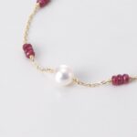 1746927203 emeraldrubysapphire bracelet with japanese 6.0mm akoya cultured pearl for women with 18k yello gold elegant design excellent gift bracelet.jpg