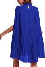 1746929535 rooscier womens mock neck cloak sleeve pleated keyhole back flowy party midi dress.jpg