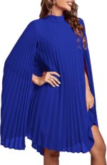 1746929537 rooscier womens mock neck cloak sleeve pleated keyhole back flowy party midi dress.jpg
