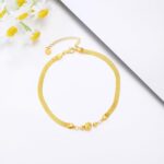 1746940100 sisgem 18k gold mesh link bracelets for women yellow gold diamond cut bead ball luxury bismark chain bracelet women jewelry gift.jpg