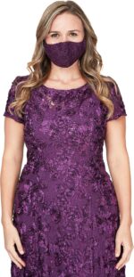 1746952253 alex evenings womens long rosette mother of the bride dress with short sleeves wedding guest petite and regular sizes.jpg