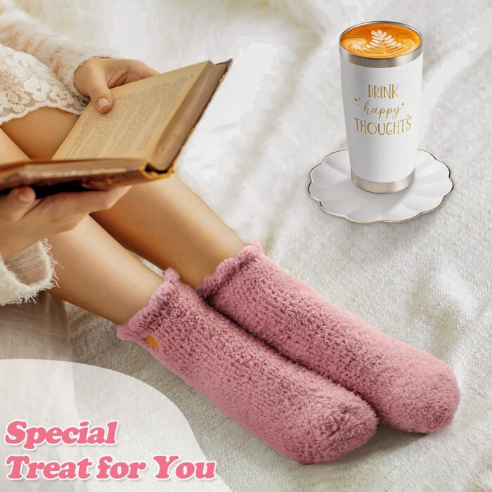 1746956342 mothers day gift basket for mom pink self care get well soon gifts thinking of you relaxing spa care package with blanket unique birthday gifts for women her best friends sister wife.jpg