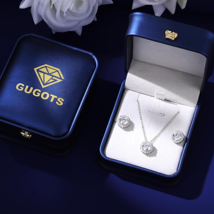 1746970137 moissanite necklace and earrings set for womenmen crystal goldsilver jewelry prom accessories anniversary birthday party moissanite jewelry set gifts.jpg