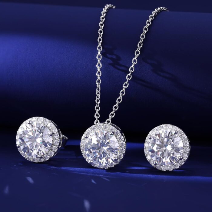 1746970140 moissanite necklace and earrings set for womenmen crystal goldsilver jewelry prom accessories anniversary birthday party moissanite jewelry set gifts.jpg