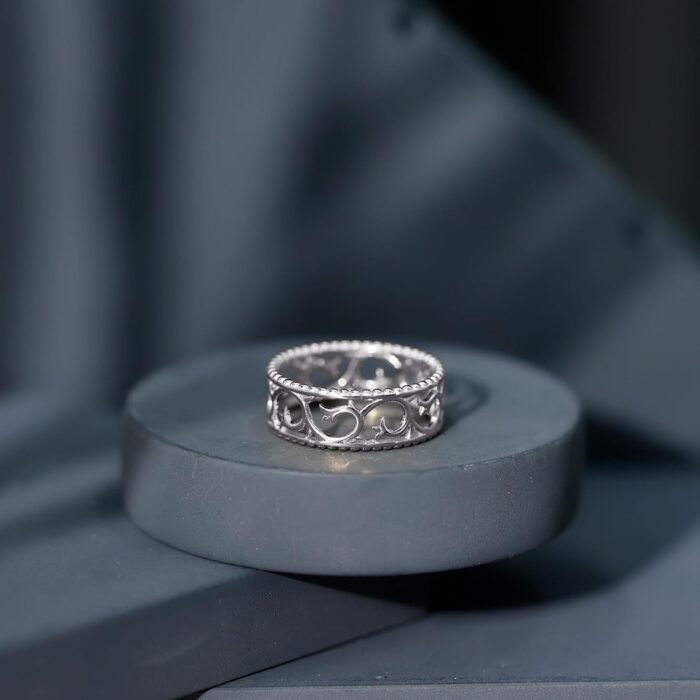 1746985203 certified filigree wedding band vintage inspired wedding band art deco anniversary ring for women ideal for gift.jpg