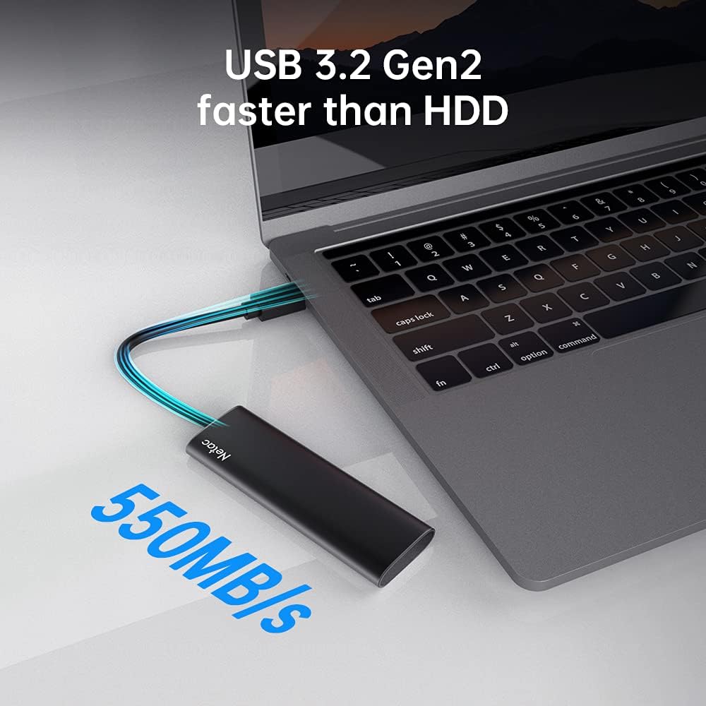 1746985332 netac 2tb portable ssd usb 3.2 gen 2 10 gbps type c external solid state drive backup slim portable drive for file storagebusiness travel essential rapid read write low noise zslim.jpg