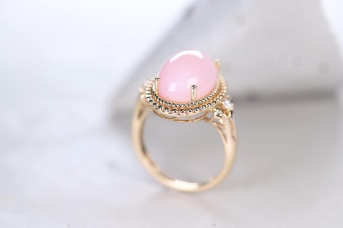 1746991745 gin grace 10k yellow gold natural pink opal ring with diamonds for women ethically authentically organically sourced oval shaped opal hand crafted jewelry for her opal ring for women.jpg