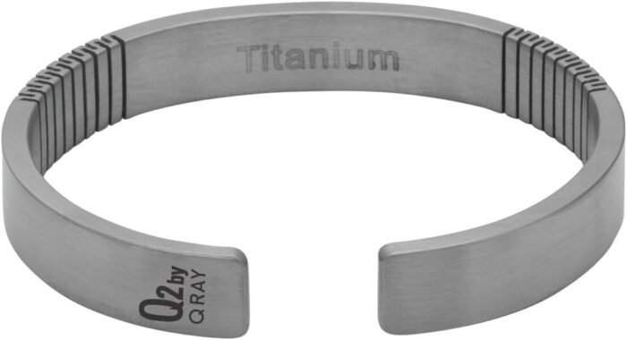 1747003861 qray q2 pure titanium 100 pure titanium golf athletic bracelet men women c shaped health wellness bracelet.jpg