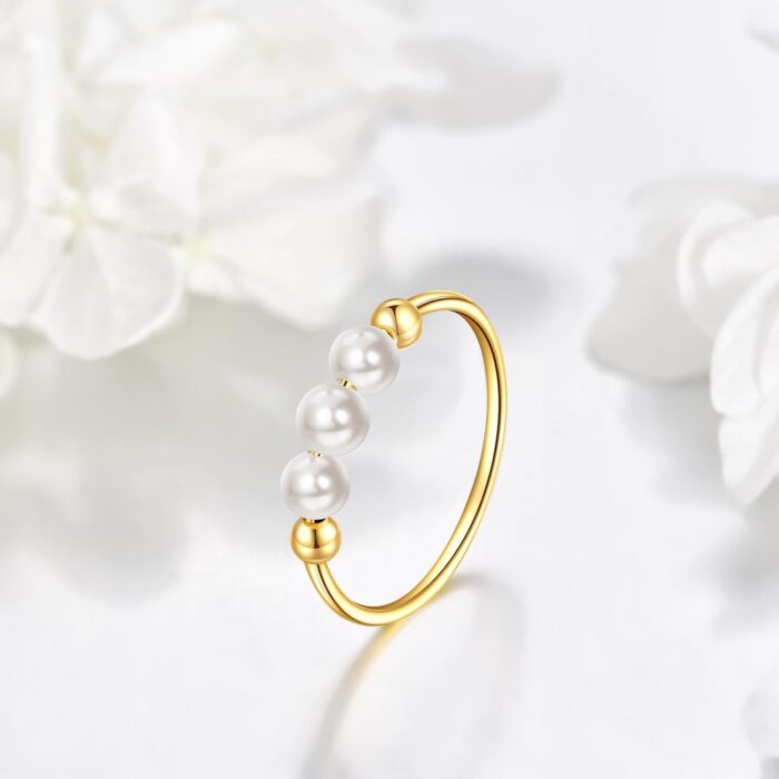 1747006842 kecho 14k pearl anxiety ring for women gold spinner pearl rings jewelry gifts for friend.jpg