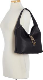1747010759 dooney bourke womens small logo lock sac shoulder bag in pebble grain leather with signature logo lock closure.jpg